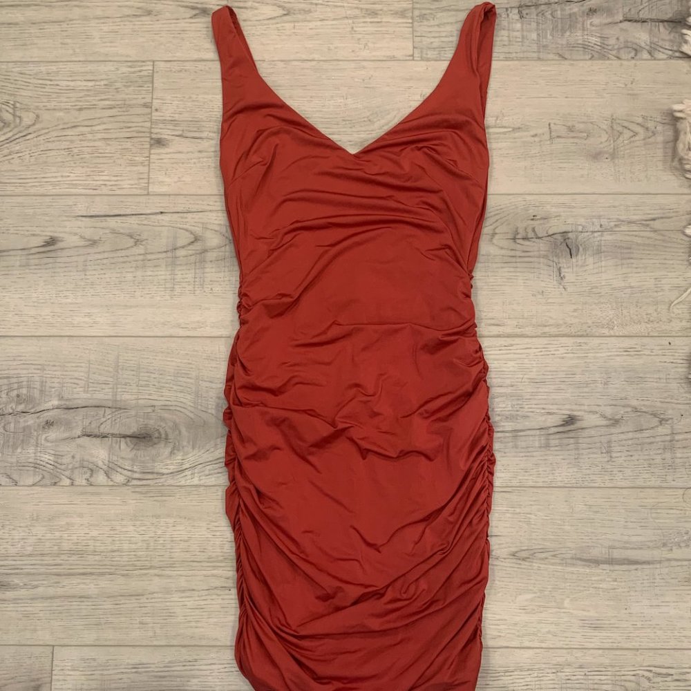 Tiger Mist Orange Clubbing Dress